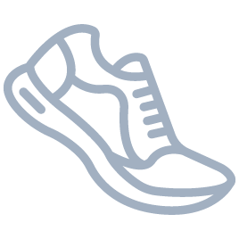 We recycle clothes and shoes.