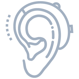 We recycle hearing aids.